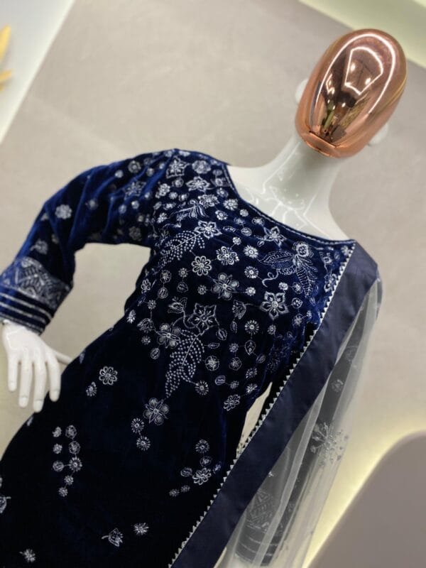 Velvet Sequence Suit – Elegant, Warm, and Stylish - Image 6