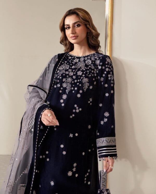 Velvet Sequence Suit – Elegant, Warm, and Stylish - Image 3