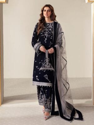 Velvet Sequence Suit – Elegant, Warm, and Stylish