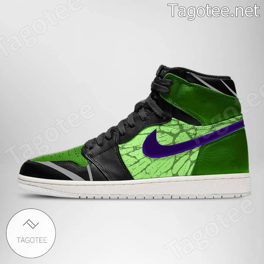 Men's Air Jordan 1 Avengers Marvel Green Shoes - Image 2