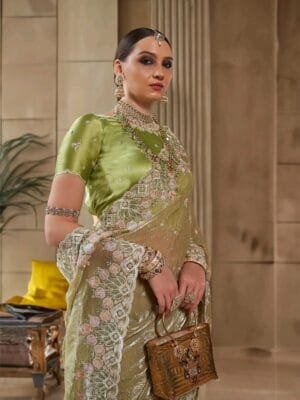 Kala Jamun Sai Mere Sarees Bridal Wear in 6 Colors