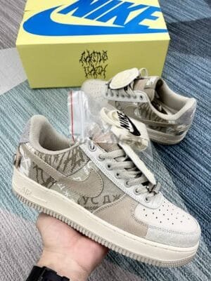 Men's Nike Airforce 1 Low X Travis Scott Grey