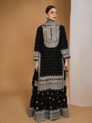 Elevate Your Wardrobe with the Stunning Faux Georgette 5000 Series Designer Lehenga Set