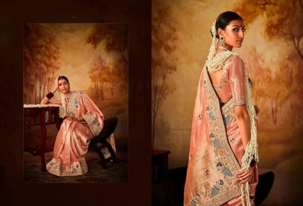 Kimora Kohinoor Banarasi Silk Saree Collection in 3 Colors - Image 6