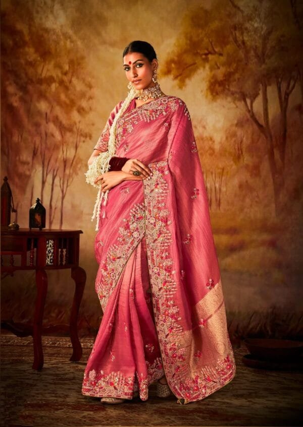 Kimora Kohinoor Banarasi Silk Saree Collection in 3 Colors - Image 11