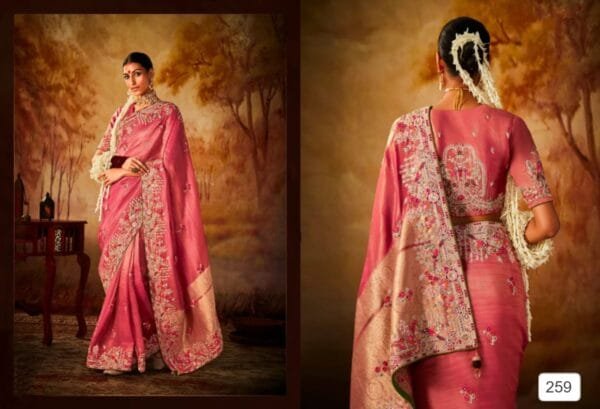 Kimora Kohinoor Banarasi Silk Saree Collection in 3 Colors - Image 12