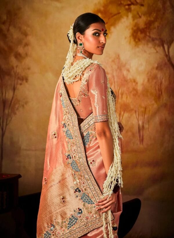 Kimora Kohinoor Banarasi Silk Saree Collection in 3 Colors - Image 8