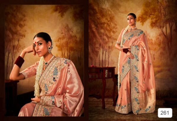 Kimora Kohinoor Banarasi Silk Saree Collection in 3 Colors - Image 7