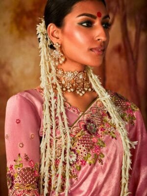 Kimora Kohinoor Banarasi Silk Saree Collection in 3 Colors