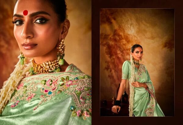 Kimora Kohinoor Banarasi Silk Saree Collection in 3 Colors - Image 3