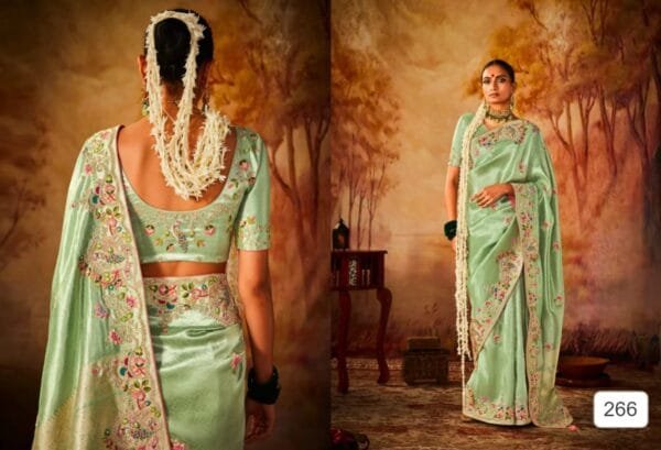Kimora Kohinoor Banarasi Silk Saree Collection in 3 Colors - Image 4