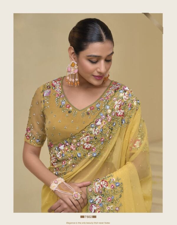 Banarasi Tuscany Saree Collection for the Festival Season in 11 Colors - Image 26