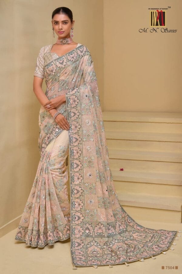Banarasi Tuscany Saree Collection for the Festival Season in 11 Colors - Image 13