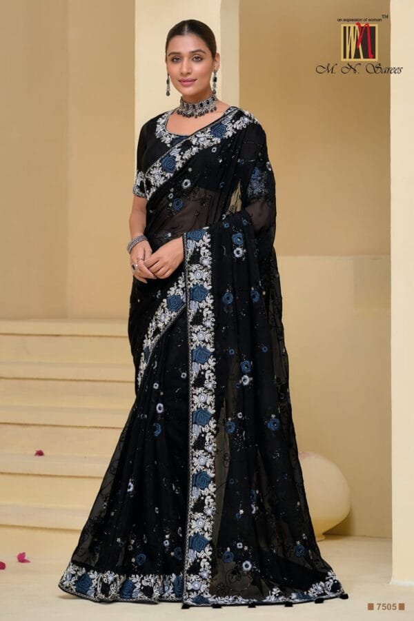 Banarasi Tuscany Saree Collection for the Festival Season in 11 Colors - Image 11