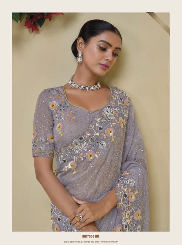 Banarasi Tuscany Saree Collection for the Festival Season in 11 Colors - Image 25