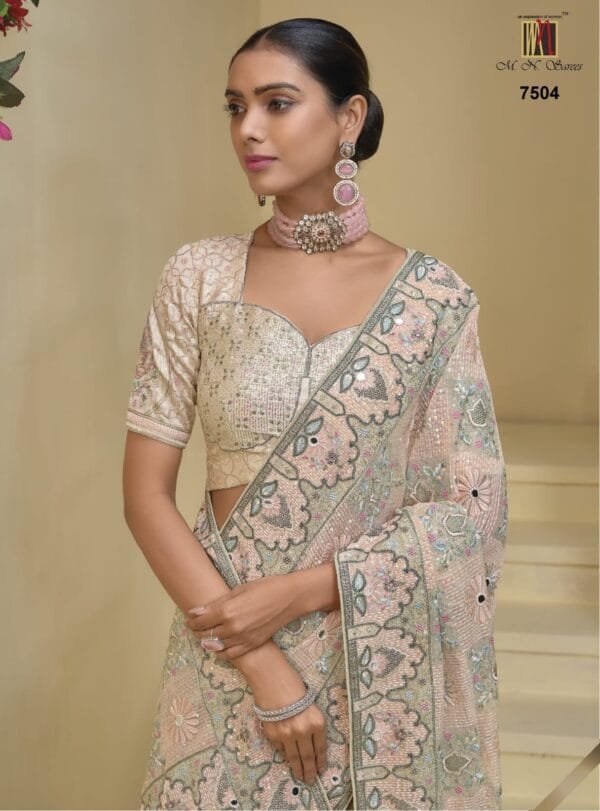 Banarasi Tuscany Saree Collection for the Festival Season in 11 Colors - Image 12