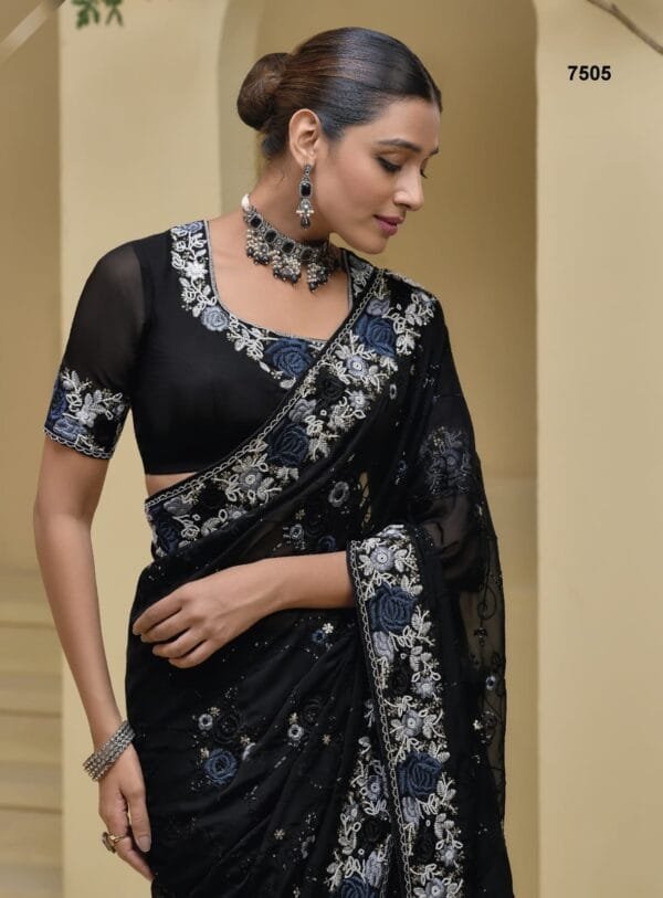 Banarasi Tuscany Saree Collection for the Festival Season in 11 Colors - Image 10